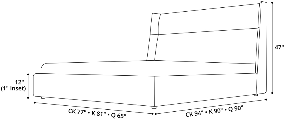 Bond Bed Dimensions New