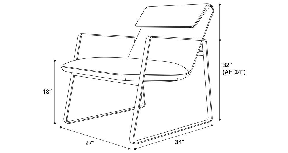 Darien Chair Dimensions