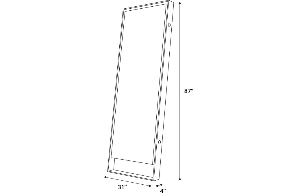 Kennington Mirror Dimensions