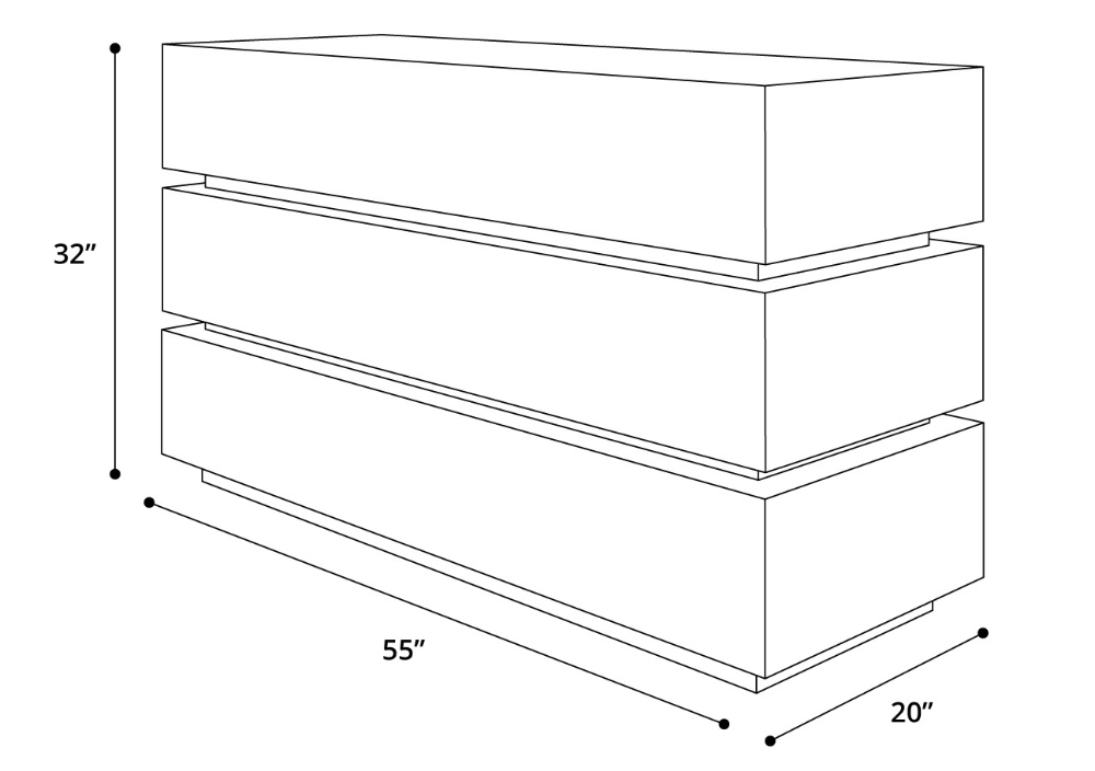 Brookline Nightstand Dimensions