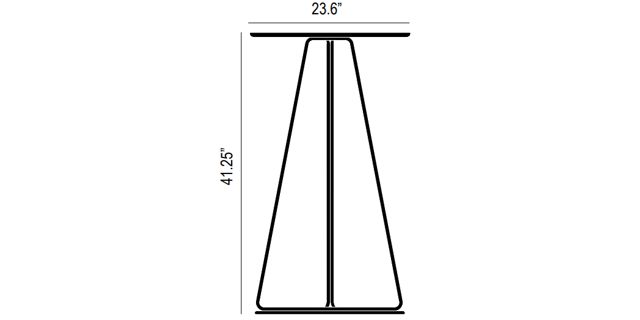 Delta Bar Table