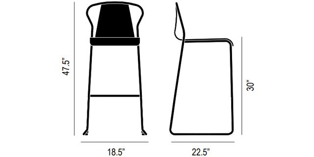 Fullerton Bar Stool