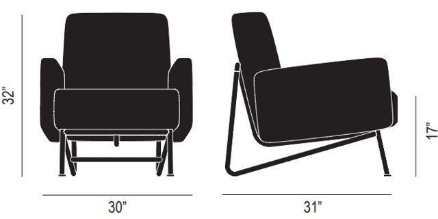Kickstand Lounge Chair