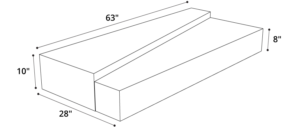 Loftus Coffee Tables Dimensions