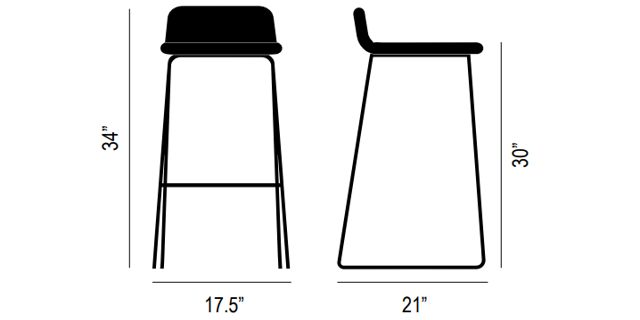 Lolli Bar Stool