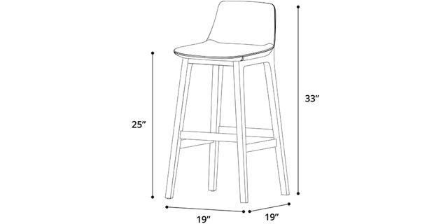 Mercer Counter Stool Dimensions