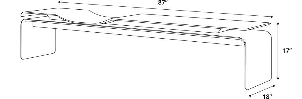 Norbury Bench Dimensions