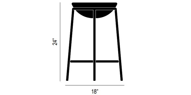 Roto Counter Stool