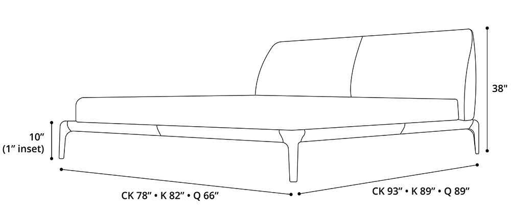 Sheridan Bed Dimensions