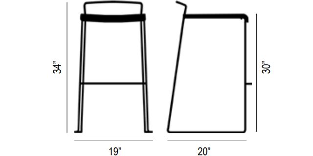 Transit Bar Stool