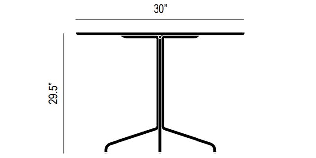 Transit Cafe Table