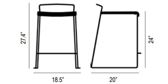 Transit Counter Stool