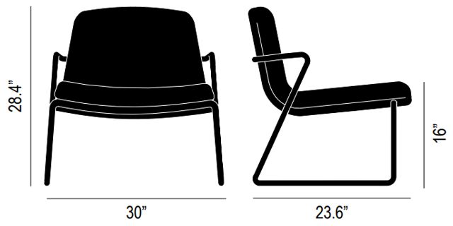 Zag Lounge Chair