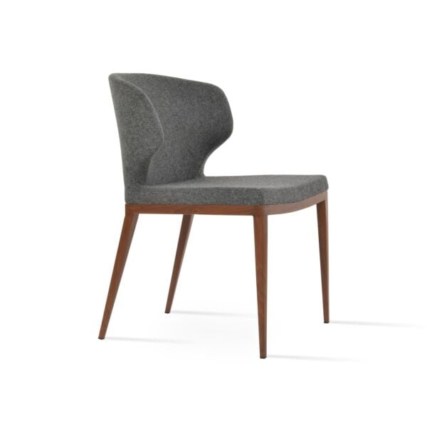 Amed +(PLUS) Wood Grain Metal Chair by sohoConcept