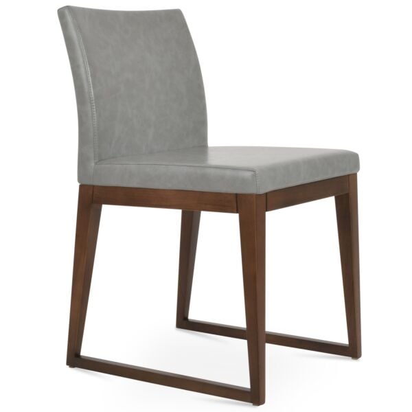 Aria Sled Wood Chair
