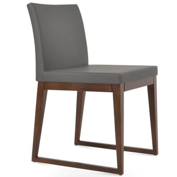 Aria Sled Wood Chair