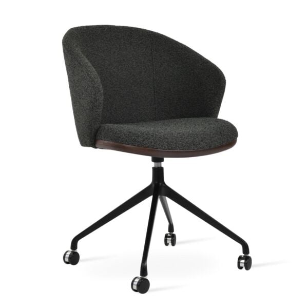 Athena Spider Swivel Chair with Casters by sohoConcept