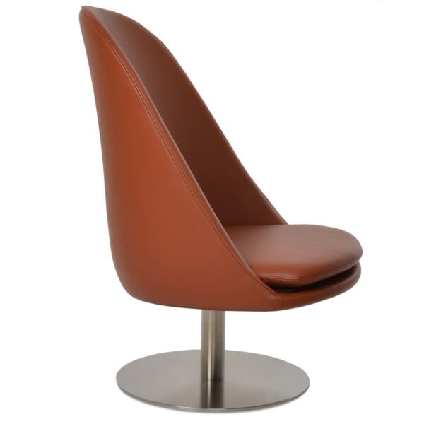 Avanos Lounge High Back Round Chair by sohoConcept