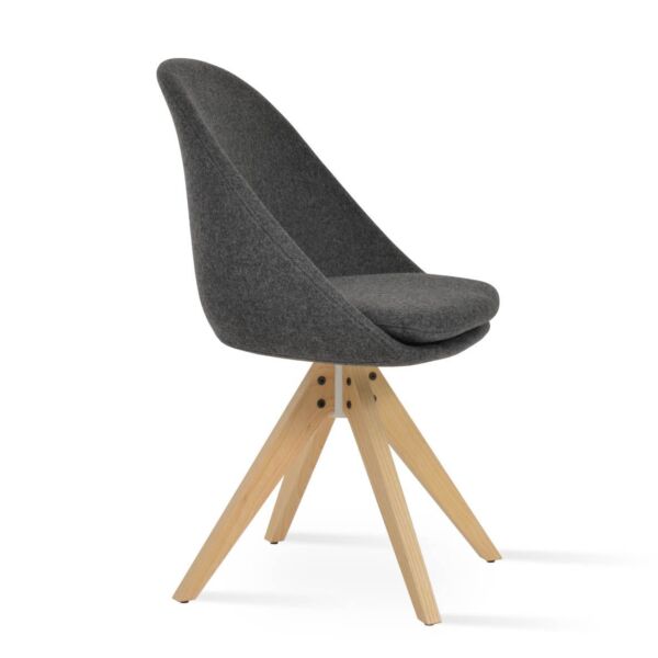 Avanos Pyramid Swivel Chair by sohoConcept