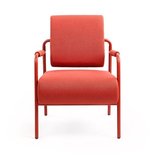 Terra Cotta Fabric - Terra Cotta Powder Coated Steel