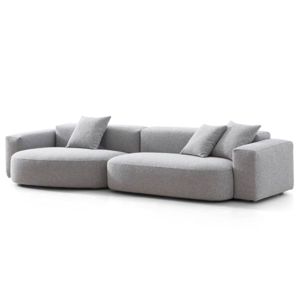 Medium Grey Boucle Fabric (AA8-HY007)