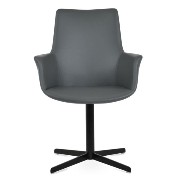Bottega 4 Star High Back Swivel Armchair