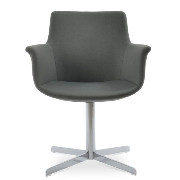 Bottega 4 Star Swivel Armchair by sohoConcept