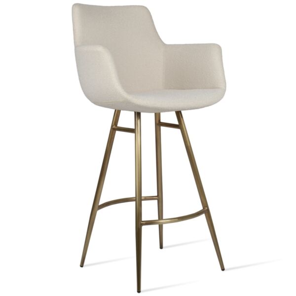Bottega Arm Galata Stool by sohoConcept