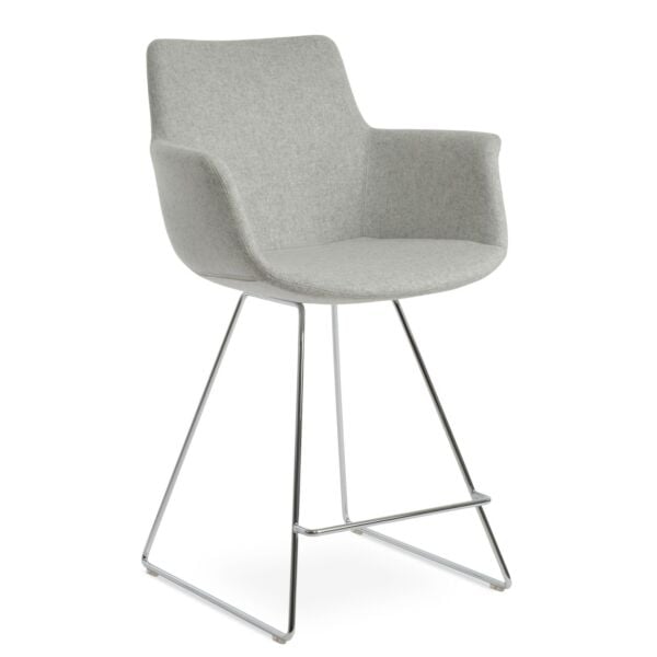 Bottega Arm Wire Stool by sohoConcept