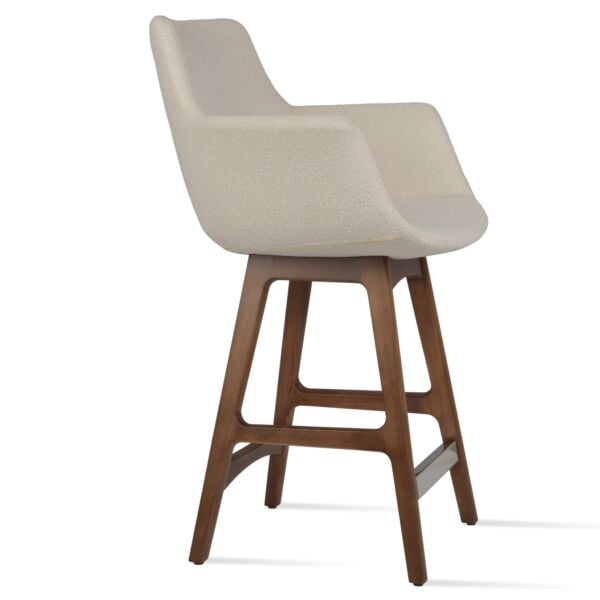 Bottega Arm PR Wood Stool by sohoConcept