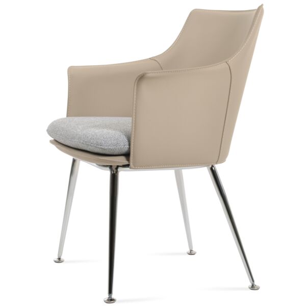Briancon Metal PTR Dining Chair by sohoConcept