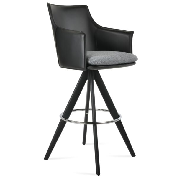 Briancon Pyramid MW Swivel Stool by sohoConcept