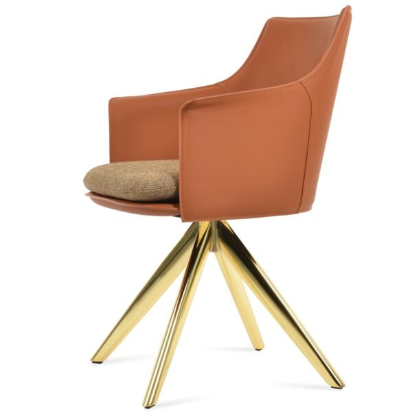 Briancon Sword Swivel Dining Chair by sohoConcept