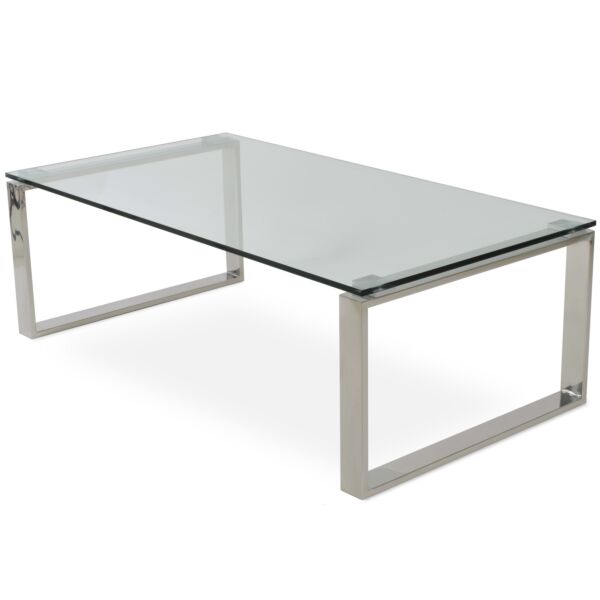 Calvin Glass Top Coffee Table by sohoConcept