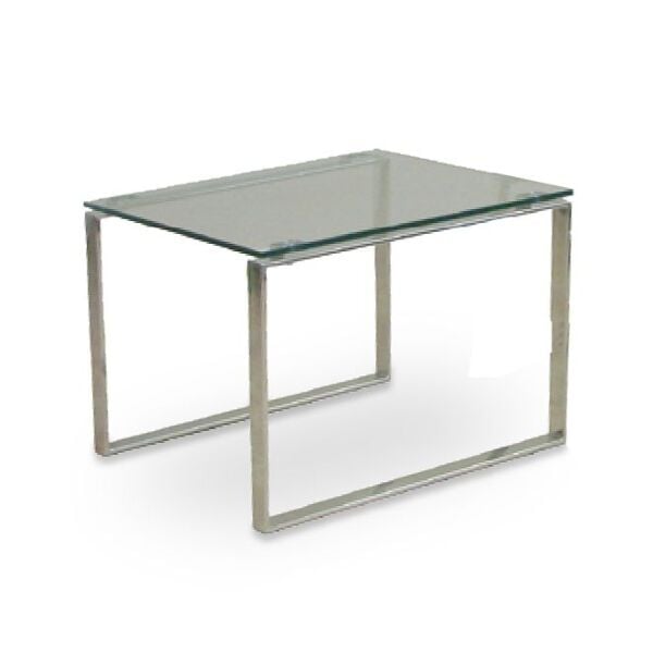 Calvin Glass Top End Table by sohoConcept