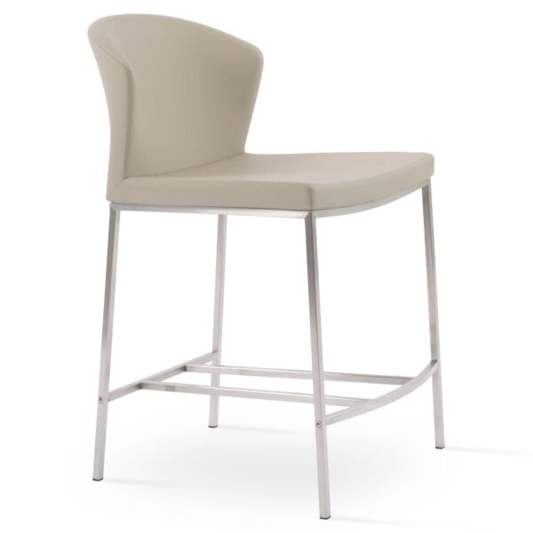 Capri Metal Low Back Stool by sohoConcept