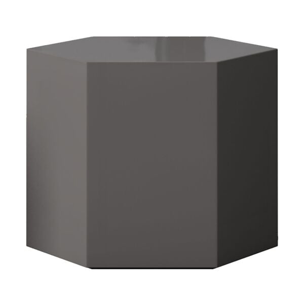 Centre 14in. Occasional Table - Glossy Chateau Gray Lacquer