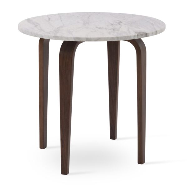 Chanelle Marble Top End Table by sohoConcept