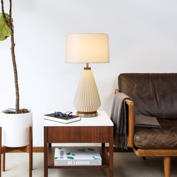 Concord Bone Porcelain Table Lamp
