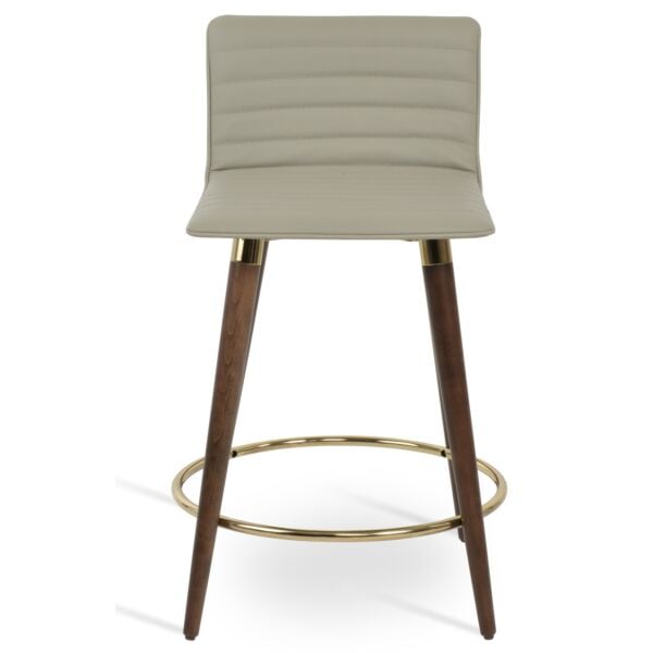 Corona Full Upholstered DR Wood Stool by sohoConcept