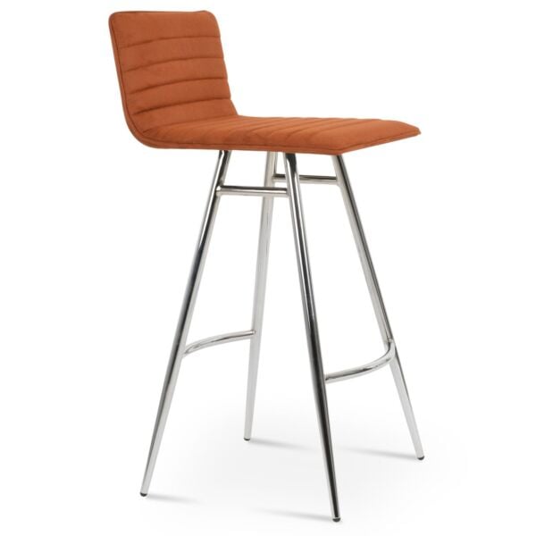 Corona Galata Full Upholstered Stool by sohoConcept