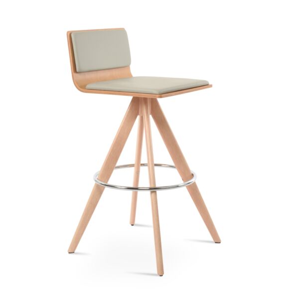 Corona Pyramid MW Swivel Stool by sohoConcept