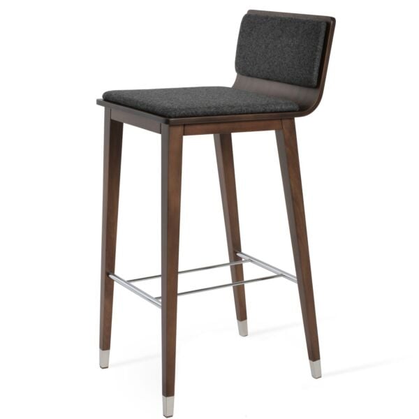 Corona Wood Stool by sohoConcept