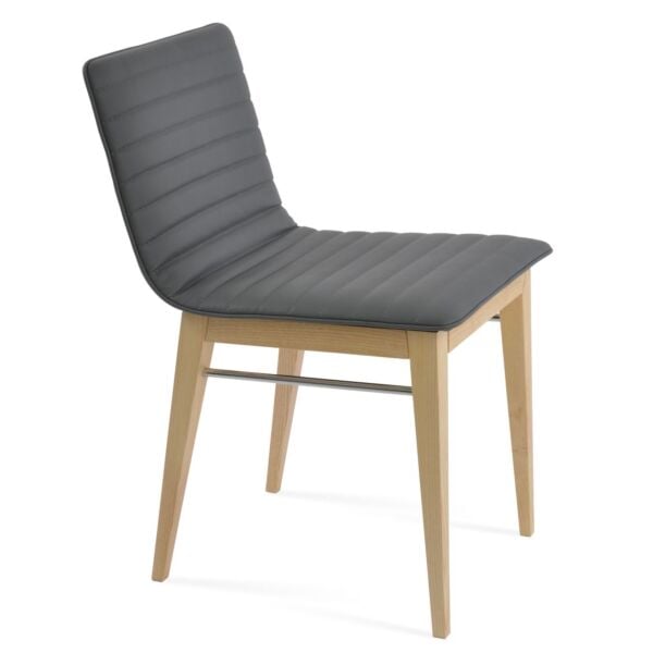 Corona Wood Full Upholstered Chair by sohoConcept