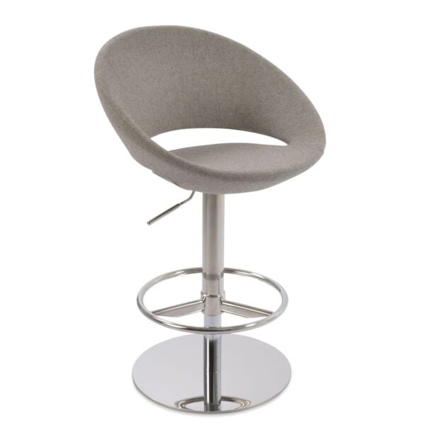 Crescent Piston Swivel Stool by sohoConcept
