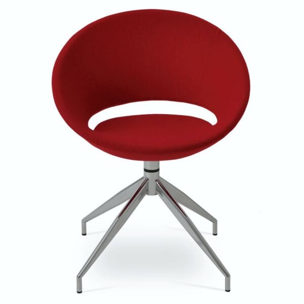 Crescent Spider Swivel Chair