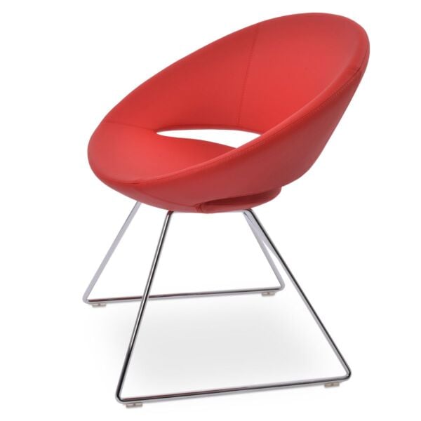 Crescent Wire Chair