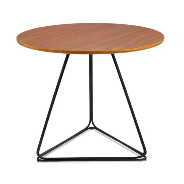 Black Base with Walnut Top