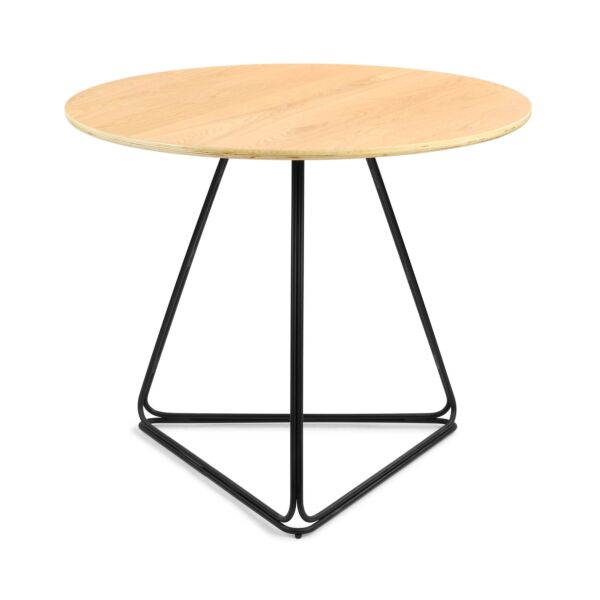 Black Base with Walnut Top