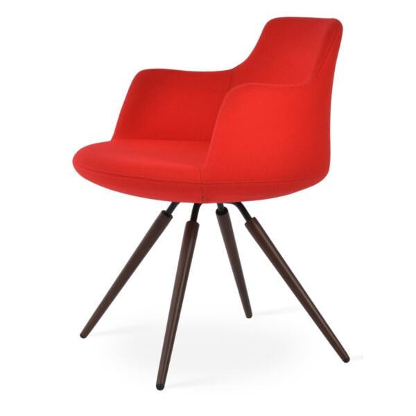 Dervish Carrot Swivel Armchair by sohoConcept